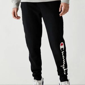 Black Champion Joggers